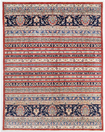 Ziegler 8' 0" X 10' 0" Hand Knotted Wool Rug 8' 0" X 10' 0" (244 X 305) / Red / Wool