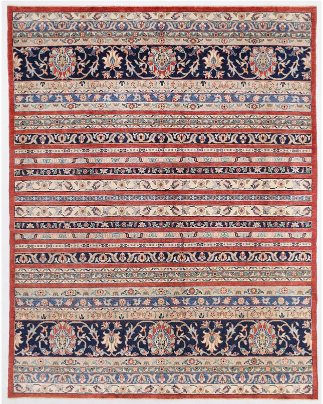 Ziegler 8' 0" X 10' 0" Hand Knotted Wool Rug 8' 0" X 10' 0" (244 X 305) / Red / Wool