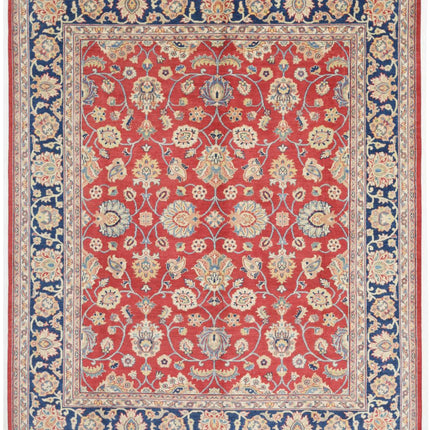 Ziegler 8' 9" X 10' 6" Hand Knotted Wool Rug 8' 9" X 10' 6" (267 X 320) / Red / Wool