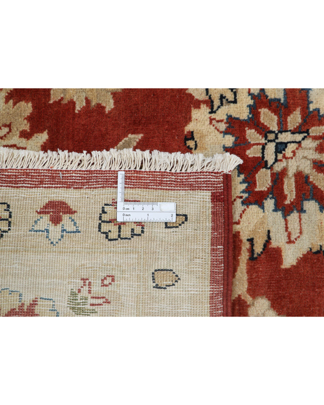 Ziegler 9' 0" X 12' 0" Hand Knotted Wool Rug 9' 0" X 12' 0" (274 X 366) / Rust / Wool