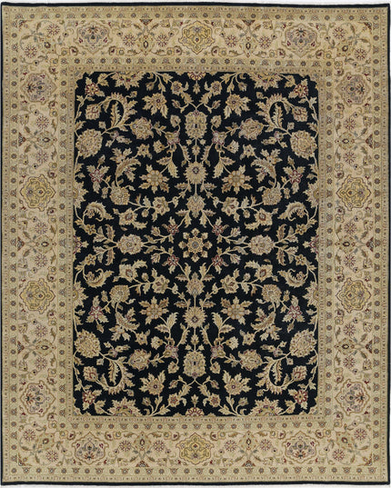 Ziegler 7' 10" X 9' 9" Hand Knotted Wool Rug 7' 10" X 9' 9" (239 X 297) / Black / Wool