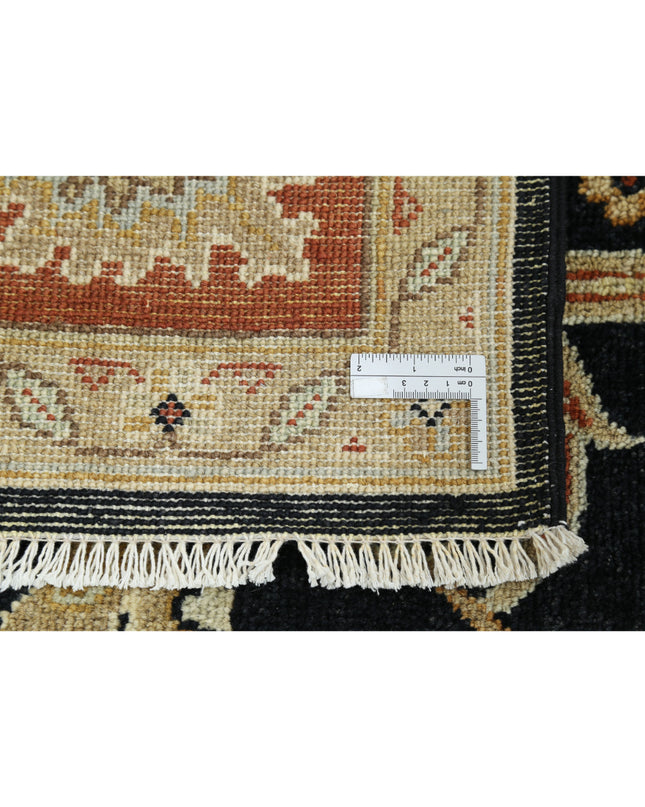 Ziegler 8' 9" X 12' 1" Hand Knotted Wool Rug 8' 9" X 12' 1" (267 X 368) / Black / Wool