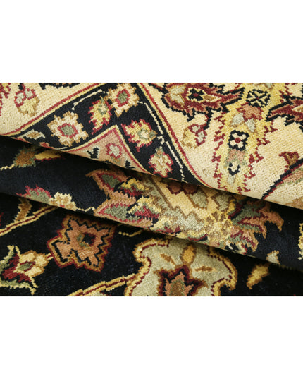 Ziegler 8' 8" X 11' 9" Hand Knotted Wool Rug 8' 8" X 11' 9" (264 X 358) / Black / Wool