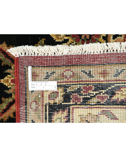 Ziegler 8' 8" X 11' 9" Hand Knotted Wool Rug 8' 8" X 11' 9" (264 X 358) / Black / Wool
