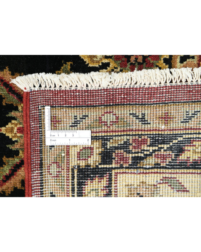 Ziegler 8' 8" X 11' 9" Hand Knotted Wool Rug 8' 8" X 11' 9" (264 X 358) / Black / Wool