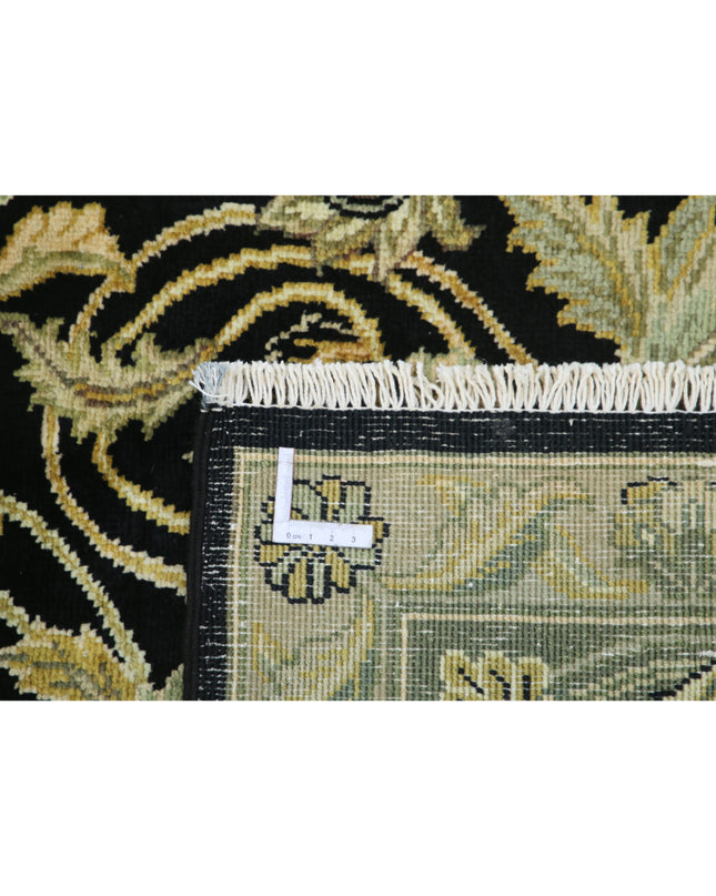 Ziegler 7' 10" X 9' 10" Hand Knotted Wool Rug 7' 10" X 9' 10" (239 X 300) / Black / Wool