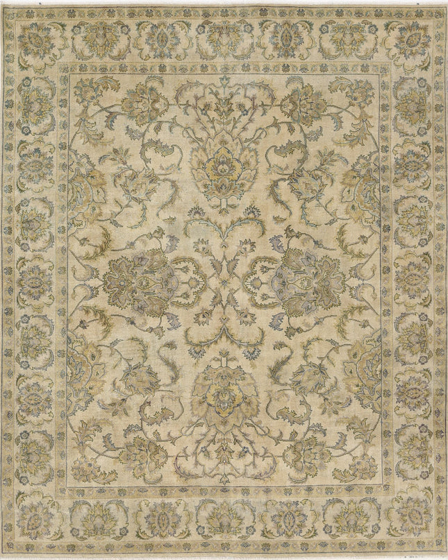 Ziegler 7' 9" X 9' 7" Hand Knotted Wool Rug 7' 9" X 9' 7" (236 X 292) / Beige / Wool