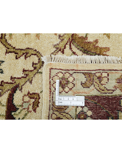 Ziegler 8' 1" X 10' 3" Hand Knotted Wool Rug 8' 1" X 10' 3" (246 X 312) / Ivory / Wool