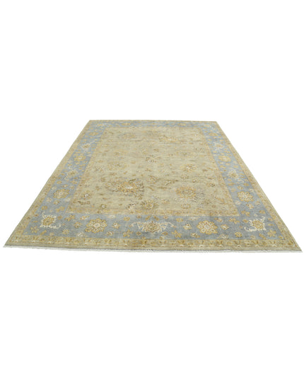 Ziegler 7' 8" X 9' 8" Hand Knotted Wool Rug 7' 8" X 9' 8" (234 X 295) / Taupe / Wool