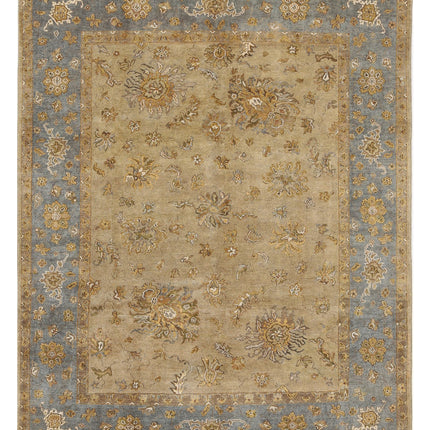 Ziegler 7' 8" X 9' 8" Hand Knotted Wool Rug 7' 8" X 9' 8" (234 X 295) / Taupe / Wool