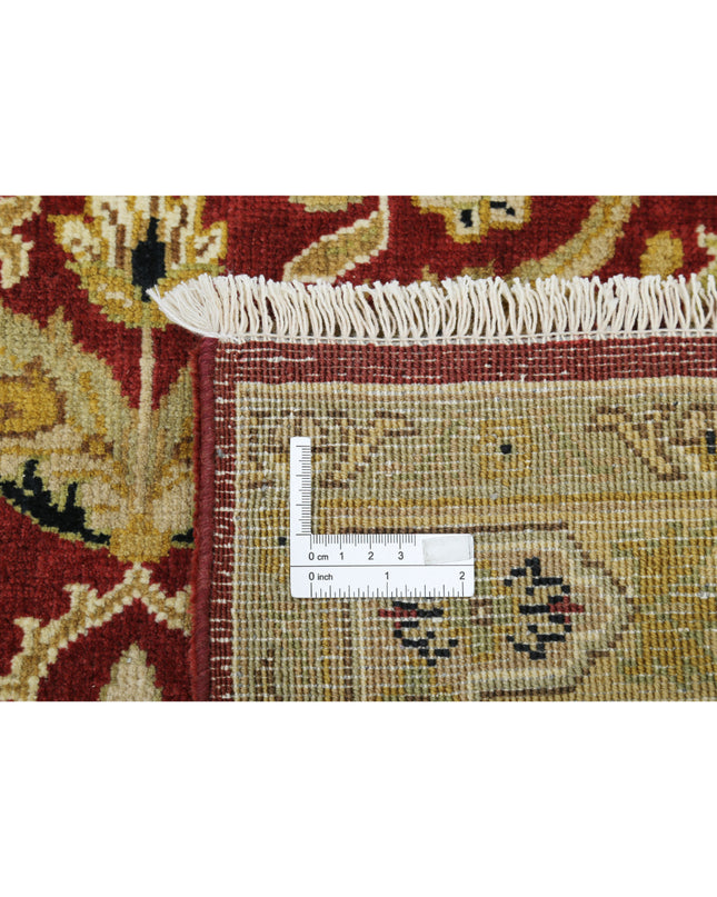 Ziegler 9' 1" X 11' 8" Hand Knotted Wool Rug 9' 1" X 11' 8" (277 X 356) / Rust / Wool