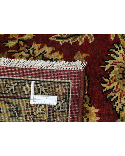 Ziegler 9' 0" X 11' 11" Hand Knotted Wool Rug 9' 0" X 11' 11" (274 X 363) / Burgundy / Wool