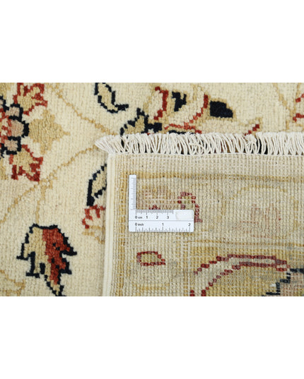 Ziegler 7' 11" X 9' 7" Hand Knotted Wool Rug 7' 11" X 9' 7" (241 X 292) / Ivory / Wool