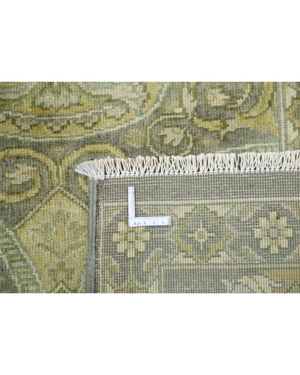 Ziegler 8' 9" X 11' 8" Hand Knotted Wool Rug 8' 9" X 11' 8" (267 X 356) / Grey / Wool