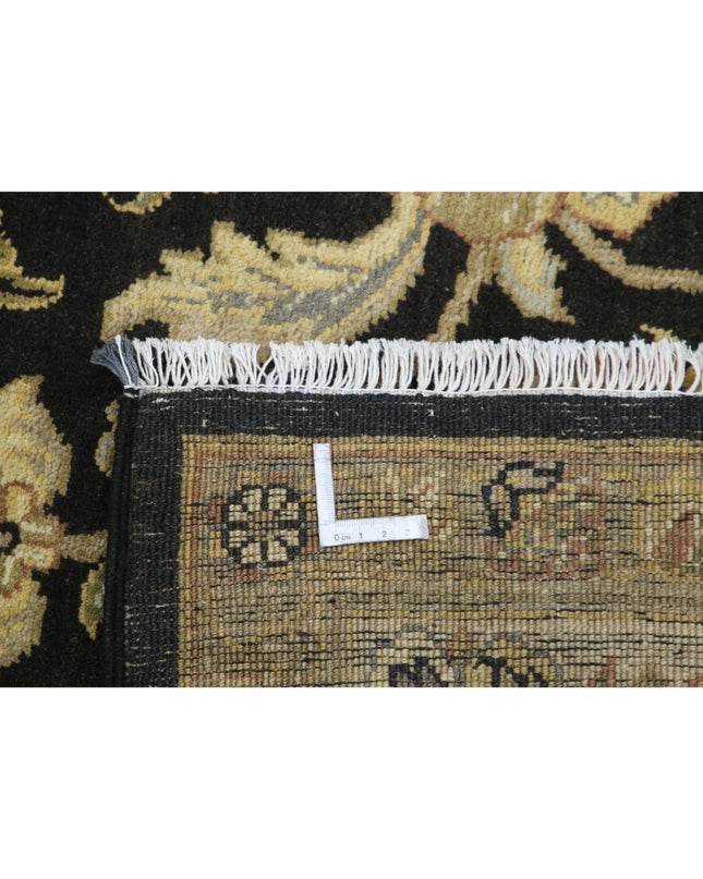Ziegler 8' 9" X 12' 2" Hand Knotted Wool Rug 8' 9" X 12' 2" (267 X 371) / Black / Wool
