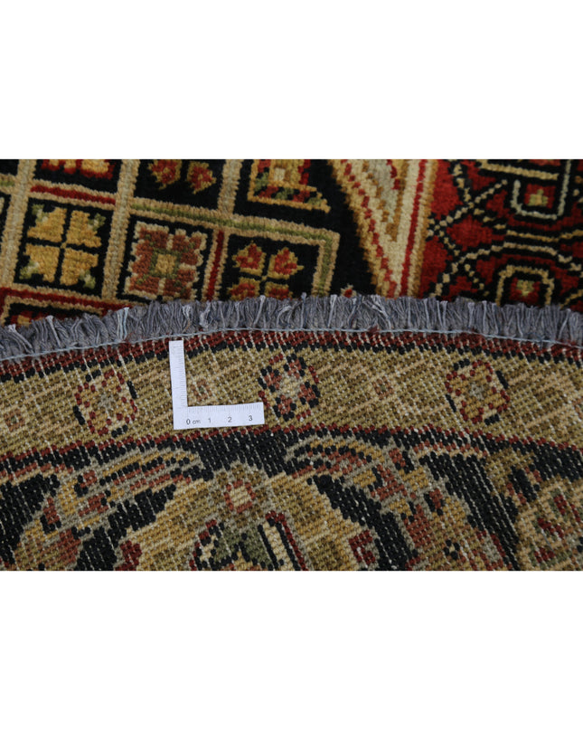 Ziegler 5' 10" X 5' 10" Hand Knotted Wool Rug 5' 10" X 5' 10" (178 X 178) / Black / Wool