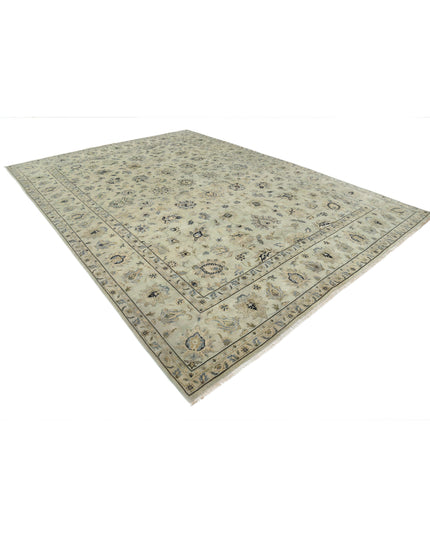 Ziegler 9' 10" X 13' 9" Hand Knotted Wool Rug 9' 10" X 13' 9" (300 X 419) / Beige / Wool