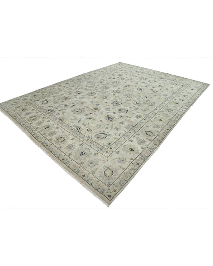 Ziegler 9' 10" X 13' 9" Hand Knotted Wool Rug 9' 10" X 13' 9" (300 X 419) / Beige / Wool