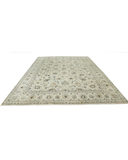Ziegler 9' 10" X 13' 9" Hand Knotted Wool Rug 9' 10" X 13' 9" (300 X 419) / Beige / Wool