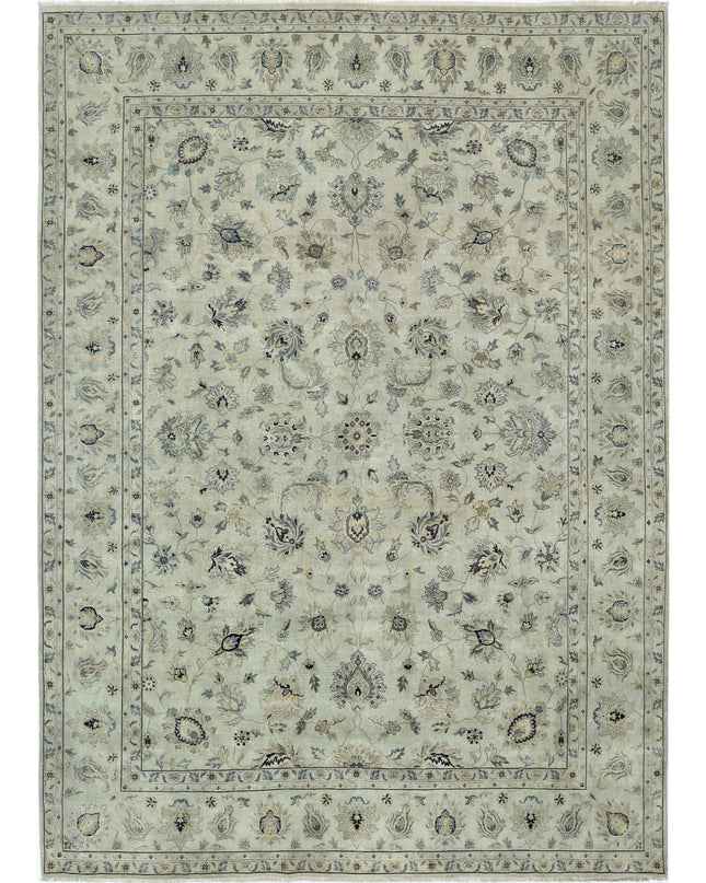 Ziegler 9' 10" X 13' 9" Hand Knotted Wool Rug 9' 10" X 13' 9" (300 X 419) / Beige / Wool
