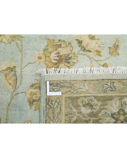 Ziegler 5' 10" X 8' 6" Hand Knotted Wool Rug 5' 10" X 8' 6" (178 X 259) / Blue / Wool