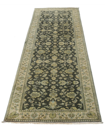 Ziegler 2' 6" X 7' 9" Hand Knotted Wool Rug 2' 6" X 7' 9" (76 X 236) / Green / Wool