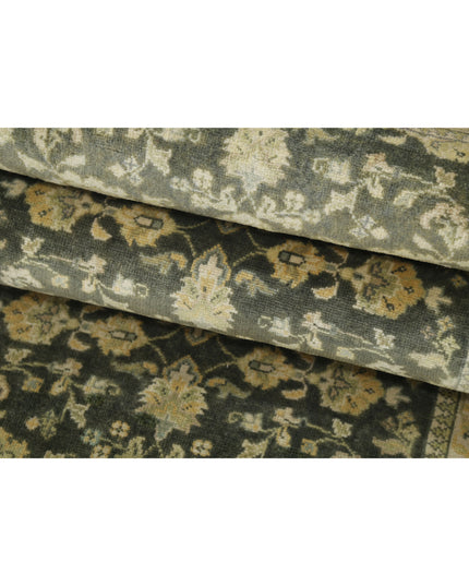 Ziegler 2' 6" X 7' 9" Hand Knotted Wool Rug 2' 6" X 7' 9" (76 X 236) / Green / Wool