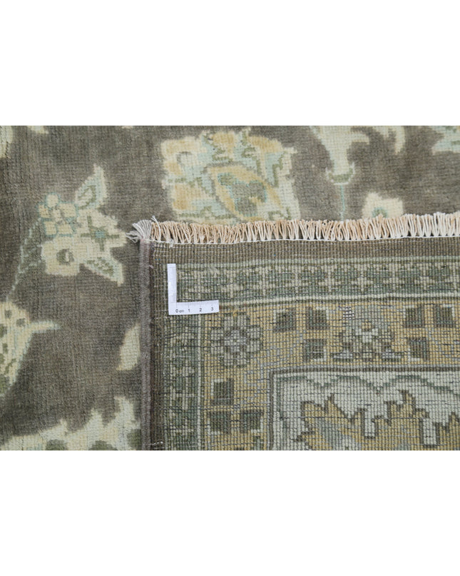 Ziegler 8' 10" X 12' 2" Hand Knotted Wool Rug 8' 10" X 12' 2" (269 X 371) / Beige / Wool
