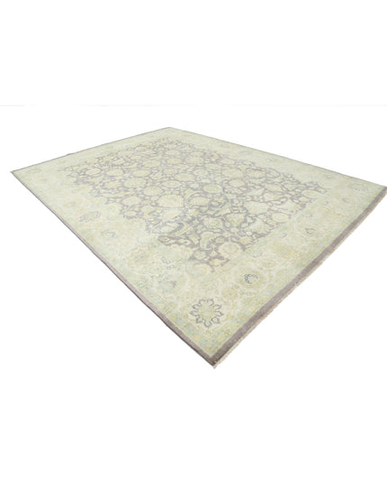 Ziegler 8' 10" X 11' 10" Hand Knotted Wool Rug 8' 10" X 11' 10" (269 X 361) / Lilac / Wool