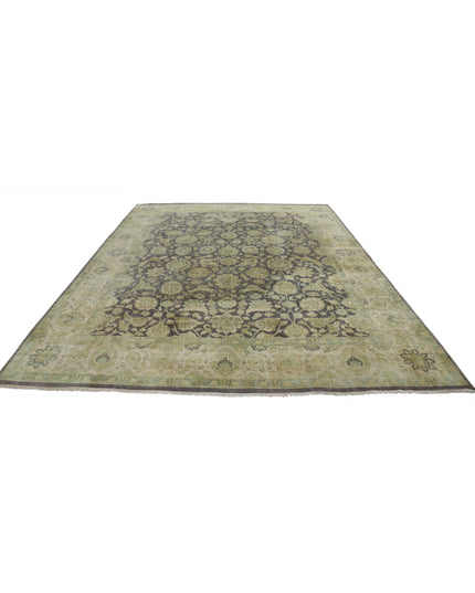 Ziegler 8' 10" X 11' 10" Hand Knotted Wool Rug 8' 10" X 11' 10" (269 X 361) / Lilac / Wool