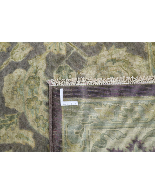 Ziegler 8' 10" X 11' 10" Hand Knotted Wool Rug 8' 10" X 11' 10" (269 X 361) / Lilac / Wool