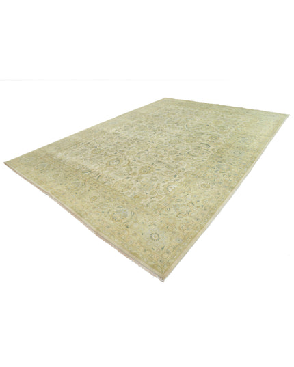 Ziegler 9' 9" X 13' 6" Hand Knotted Wool Rug 9' 9" X 13' 6" (297 X 411) / Beige / Wool
