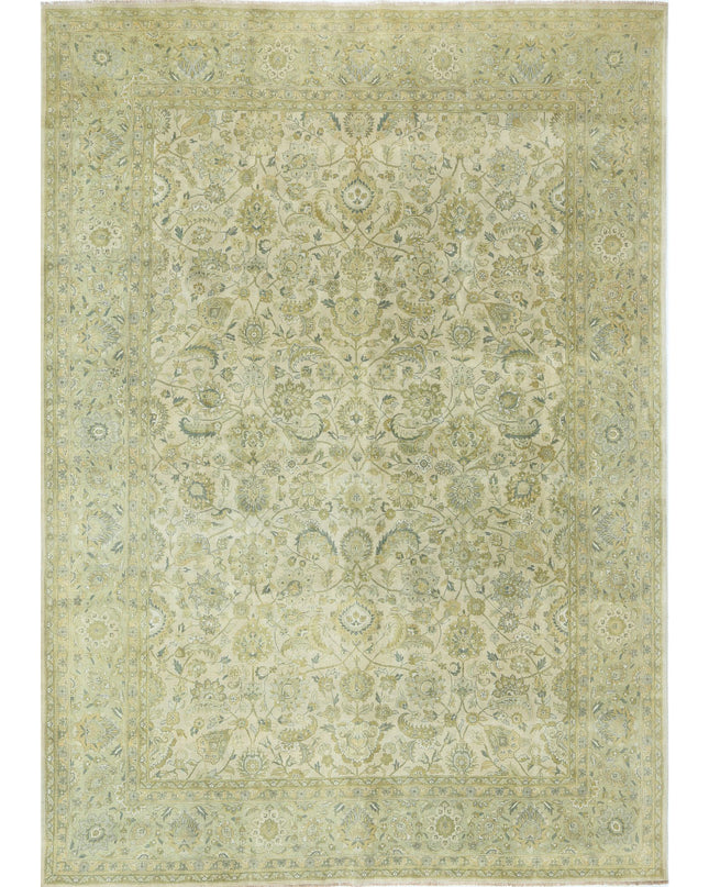Ziegler 9' 9" X 13' 6" Hand Knotted Wool Rug 9' 9" X 13' 6" (297 X 411) / Beige / Wool