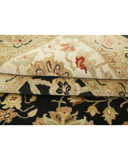 Ziegler 11' 9" X 17' 9" Hand Knotted Wool Rug 11' 9" X 17' 9" (358 X 541) / Black / Wool