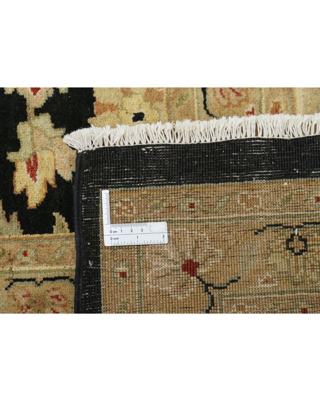 Ziegler 11' 9" X 17' 9" Hand Knotted Wool Rug 11' 9" X 17' 9" (358 X 541) / Black / Wool