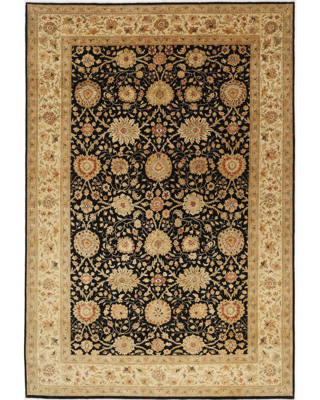 Ziegler 11' 9" X 17' 9" Hand Knotted Wool Rug 11' 9" X 17' 9" (358 X 541) / Black / Wool