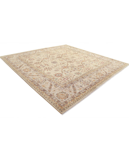 Ziegler 11' 9" X 12' 0" Hand Knotted Wool Rug 11' 9" X 12' 0" (358 X 366) / Beige / Wool