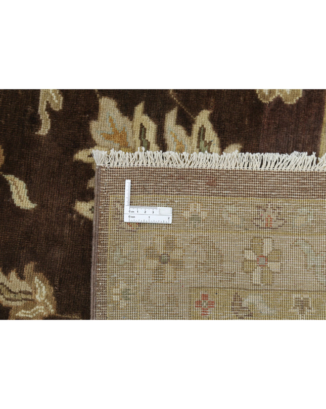 Ziegler 11' 9" X 17' 6" Hand Knotted Wool Rug 11' 9" X 17' 6" (358 X 533) / Ivory / Wool