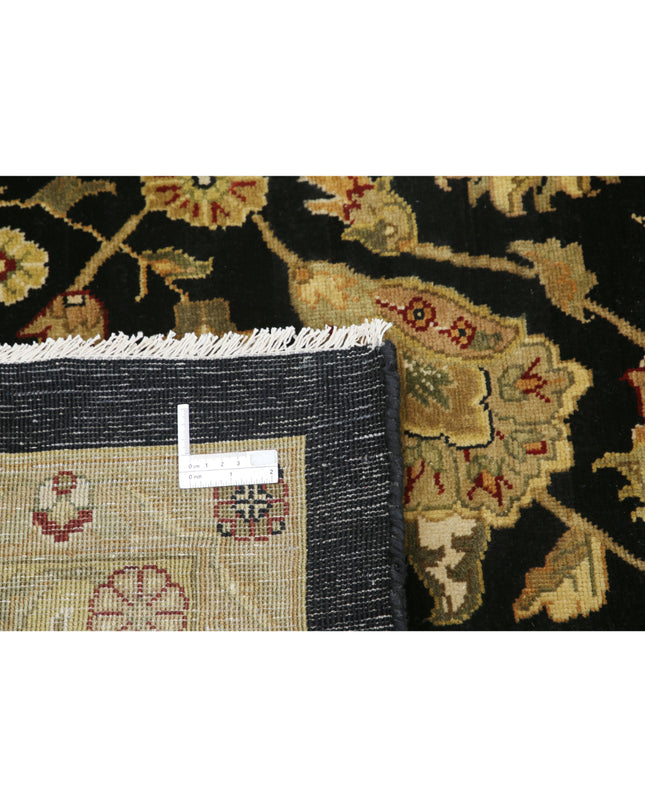 Ziegler 11' 9" X 14' 9" Hand Knotted Wool Rug 11' 9" X 14' 9" (358 X 450) / Black / Wool