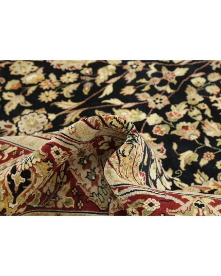 Ziegler 11' 9" X 17' 11" Hand Knotted Wool Rug 11' 9" X 17' 11" (358 X 546) / Black / Wool