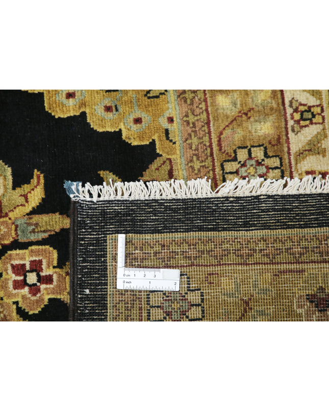 Ziegler 11' 10" X 18' 3" Hand Knotted Wool Rug 11' 10" X 18' 3" (361 X 556) / Black / Wool