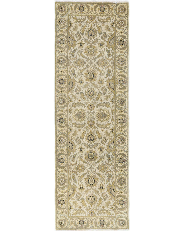 Ziegler 2' 6" X 7' 9" Hand Knotted Wool Rug 2' 6" X 7' 9" (76 X 236) / Beige / Wool