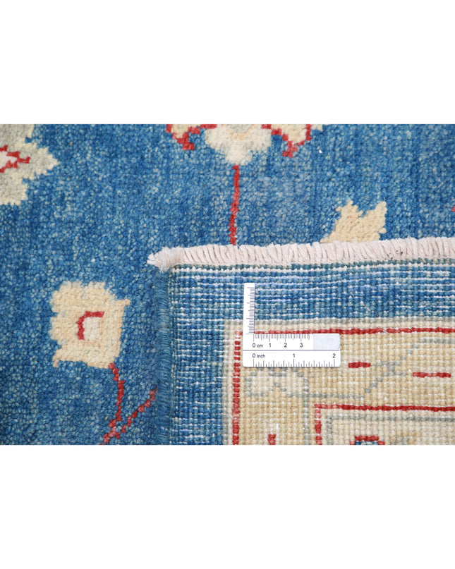 Ziegler 7' 11" X 10' 4" Hand Knotted Wool Rug 7' 11" X 10' 4" (241 X 315) / Blue / Wool