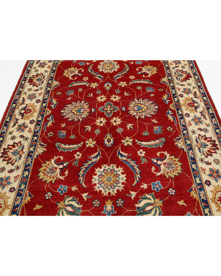 Ziegler 5' 10" X 9' 2" Hand Knotted Wool Rug 5' 10" X 9' 2" (178 X 280) / Red / Wool