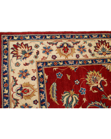 Ziegler 5' 10" X 9' 2" Hand Knotted Wool Rug 5' 10" X 9' 2" (178 X 280) / Red / Wool