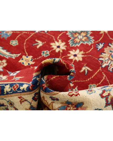 Ziegler 5' 10" X 9' 2" Hand Knotted Wool Rug 5' 10" X 9' 2" (178 X 280) / Red / Wool