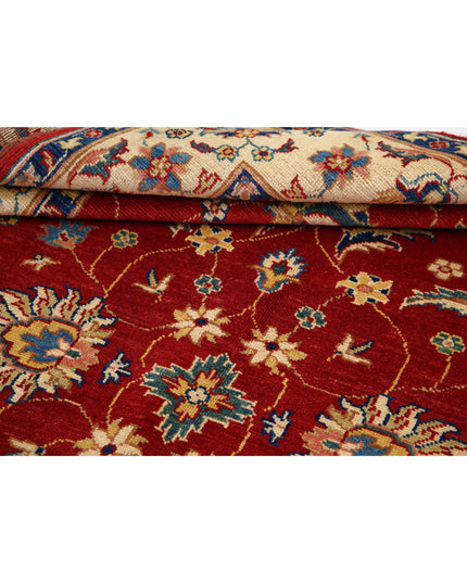 Ziegler 5' 10" X 9' 2" Hand Knotted Wool Rug 5' 10" X 9' 2" (178 X 280) / Red / Wool