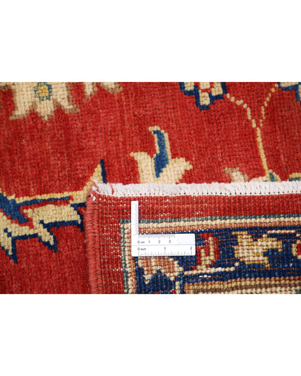 Ziegler 6' 6" X 8' 10" Hand Knotted Wool Rug 6' 6" X 8' 10" (198 X 269) / Red / Wool