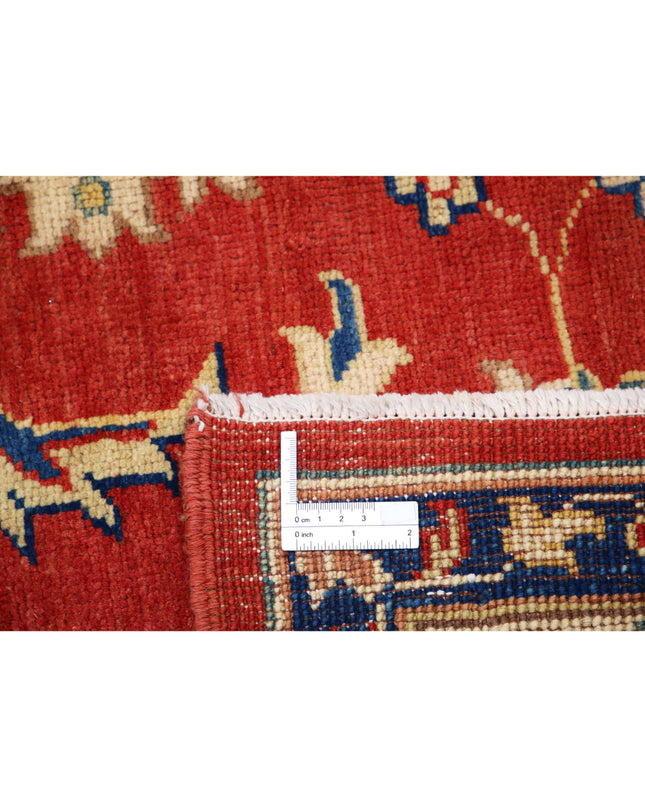 Ziegler 6' 6" X 8' 10" Hand Knotted Wool Rug 6' 6" X 8' 10" (198 X 269) / Red / Wool