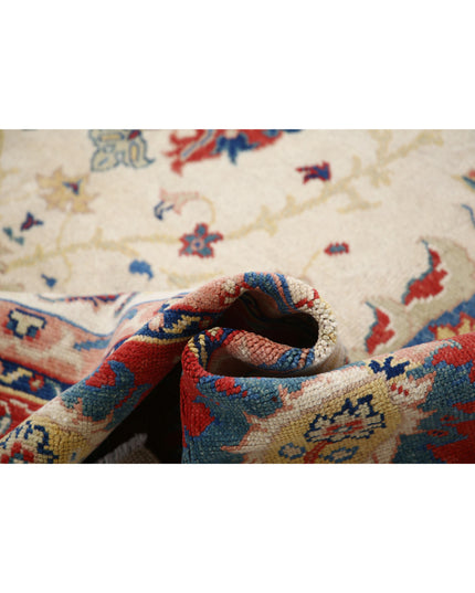 Ziegler 8' 0" X 10' 2" Hand Knotted Wool Rug 8' 0" X 10' 2" (244 X 310) / Ivory / Wool